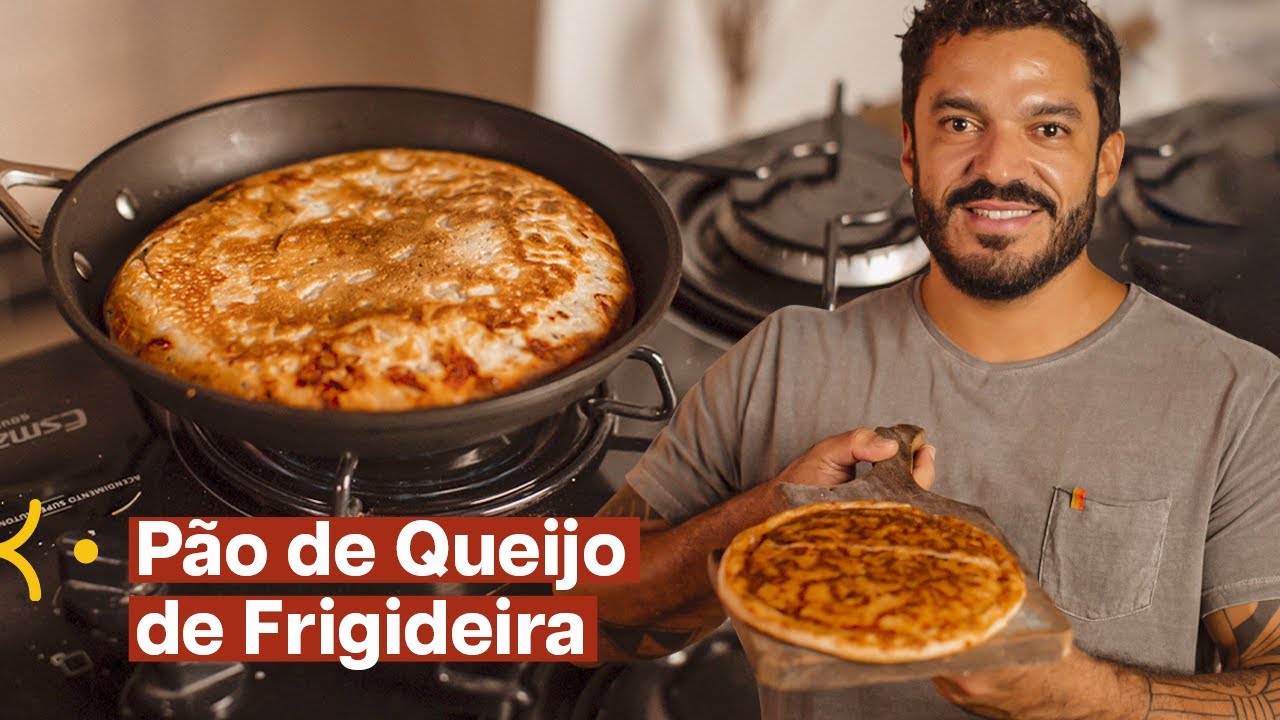 Pão de queijo de frigideira com apenas três ingredientes | Thiago Castanho
