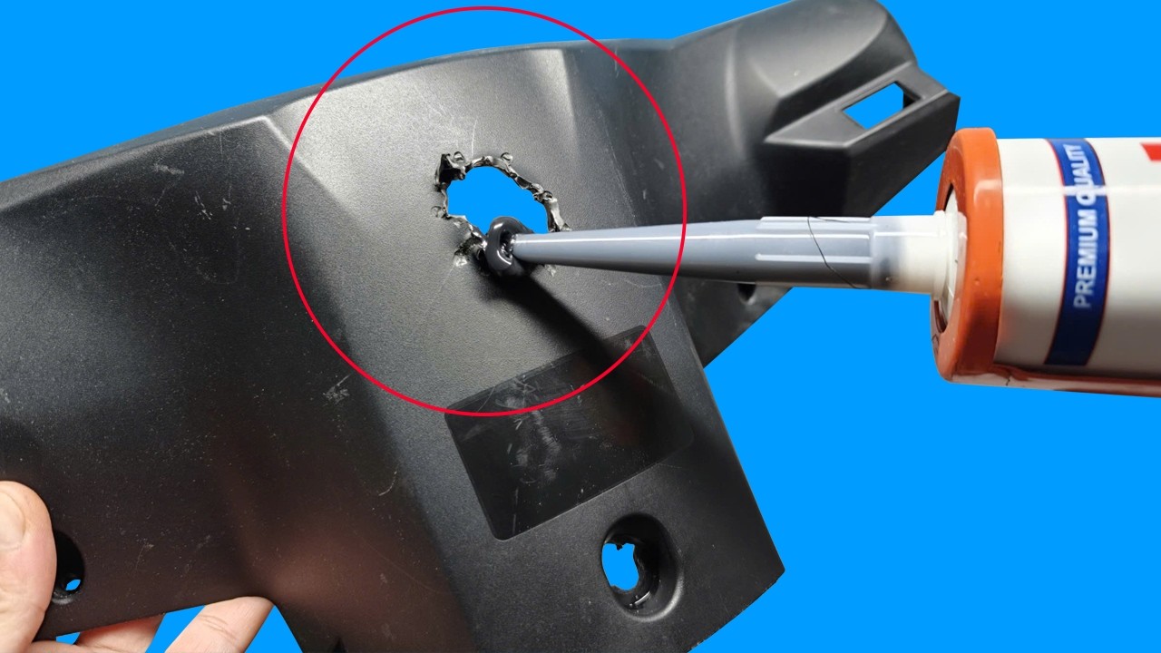 Amazing plastic welding repair techniques you didn't know about.