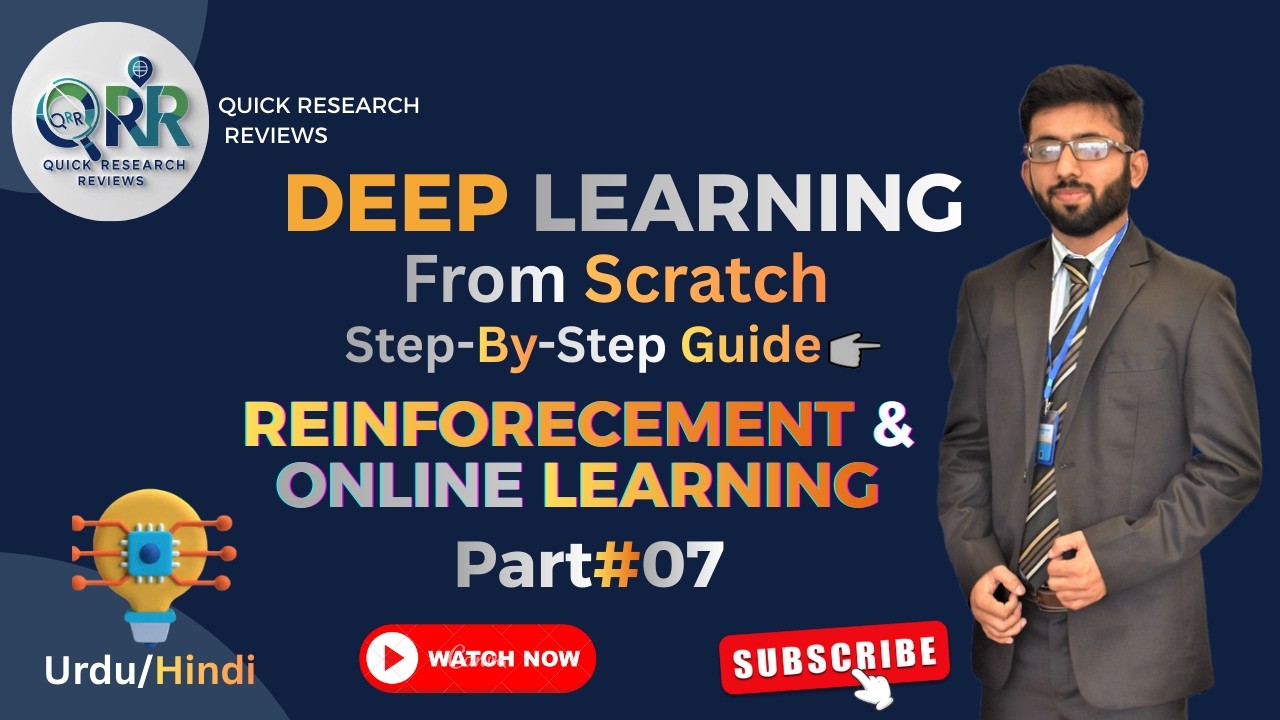 Machine Learning Foundations Part 7 | Reinforcement Learning & Online Learning (Urdu/Hindi)