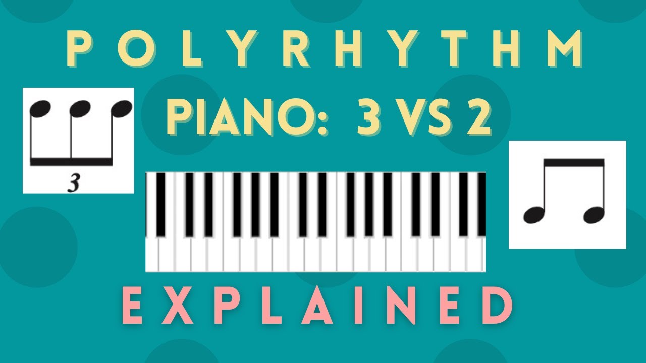 Master the Polyrhythm of 3 vs 2 on Piano | Step-by-Step Tutorial With Examples and Exercises.