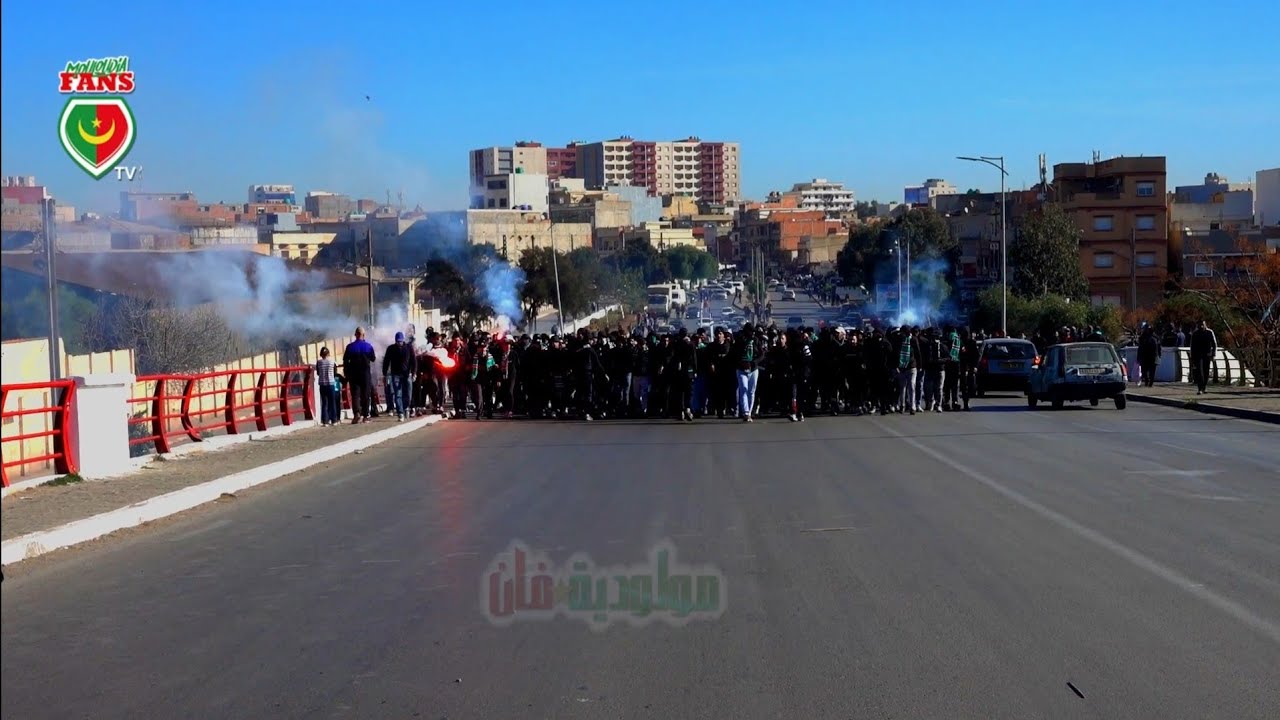 كورتاج أولتراس الغرين كورسرز في وهران 🟩 🏴‍☠️🟥  MCO 0 MCA 2