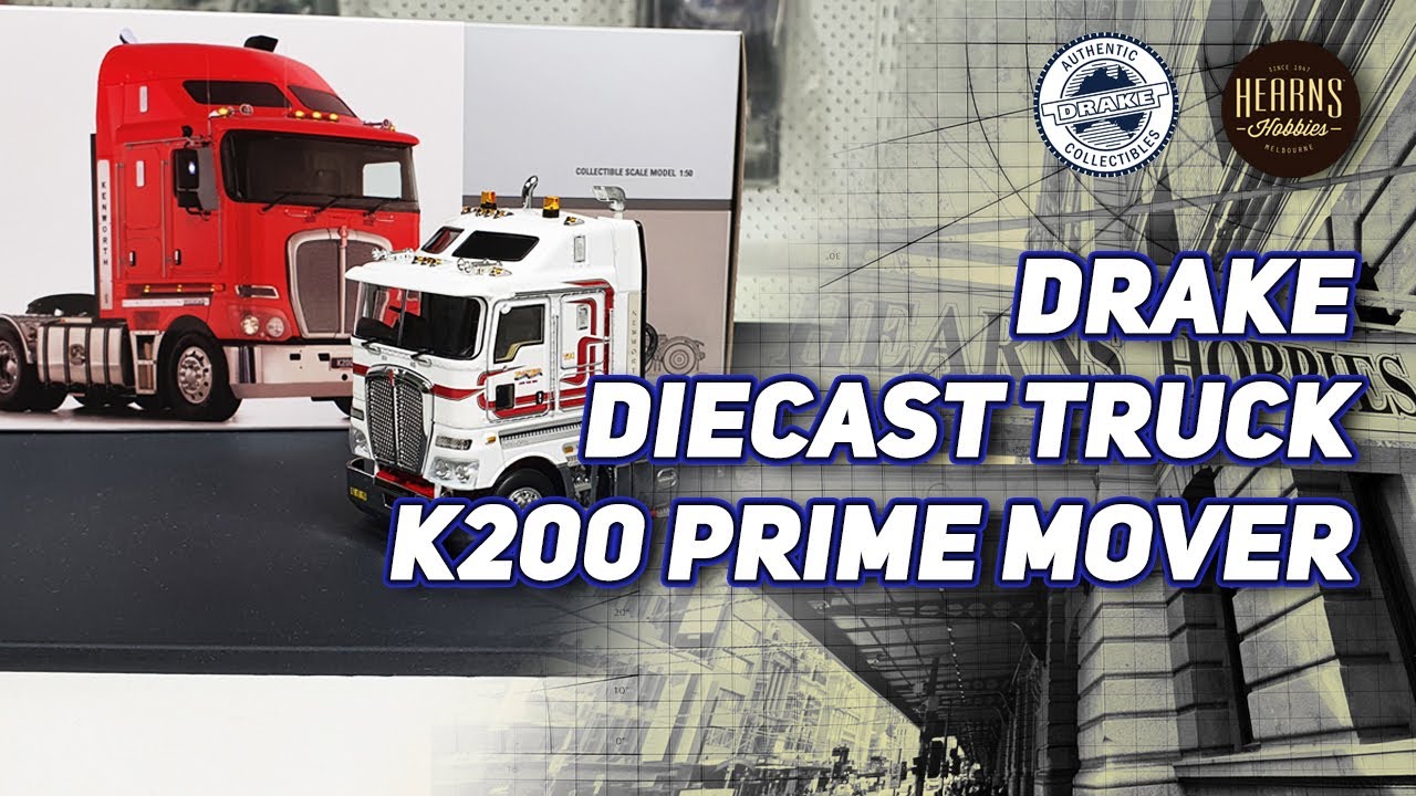 Drake | Kenworth K200 Diecast Metal Truck | #askHearns