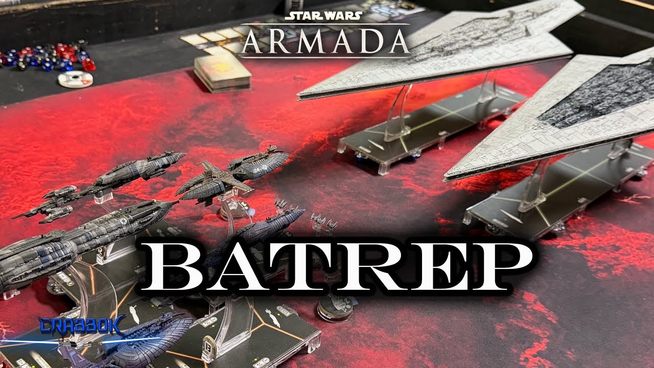 Double Super Star Destroyers VS Separatists! Epic 600 point Star Wars Armada Battle Report!