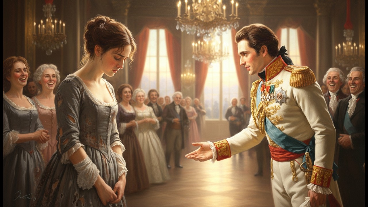 THE DUKE LAUGHED AT HER DRESS — UNTIL THE PRINCE ASKED FOR A DANCE