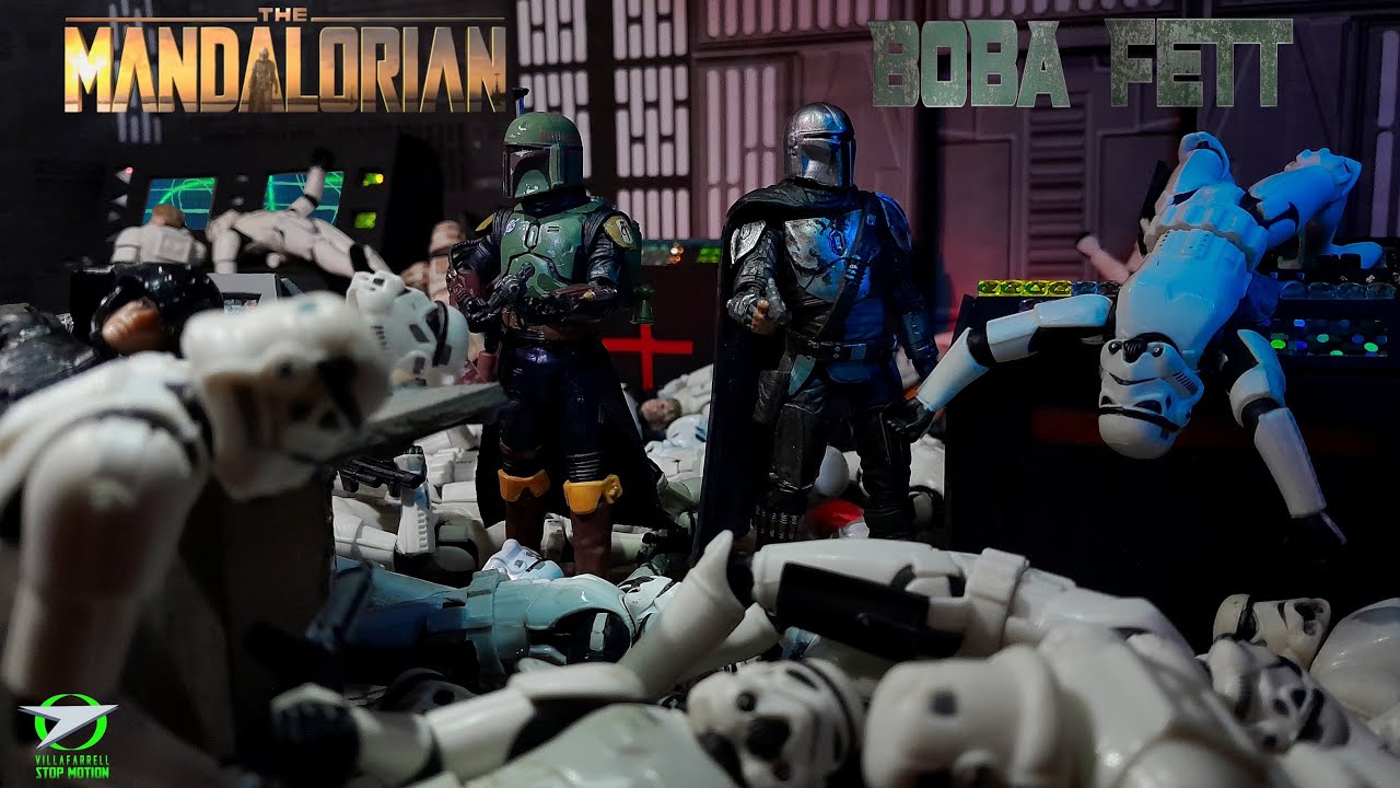 Star Wars The MANDALORIAN: BOBA FETT Episode (Stop motion) Clone Mission