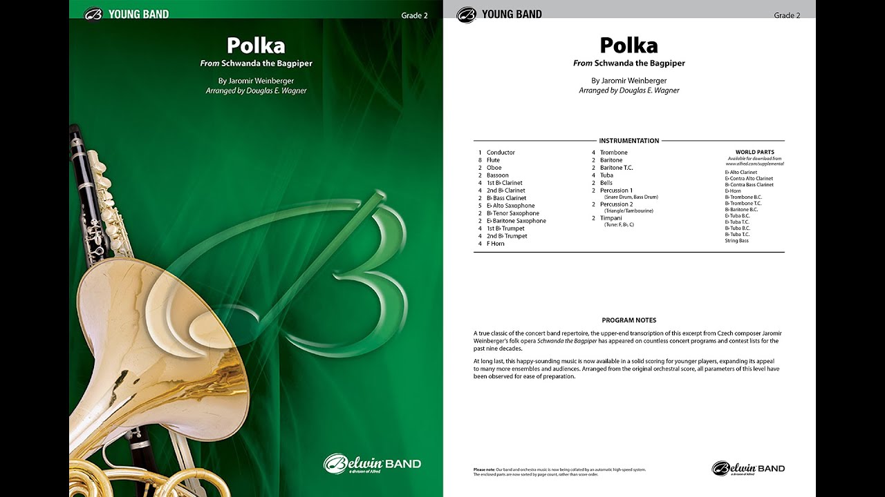 Polka, arr. Douglas E. Wagner – Score & Sound