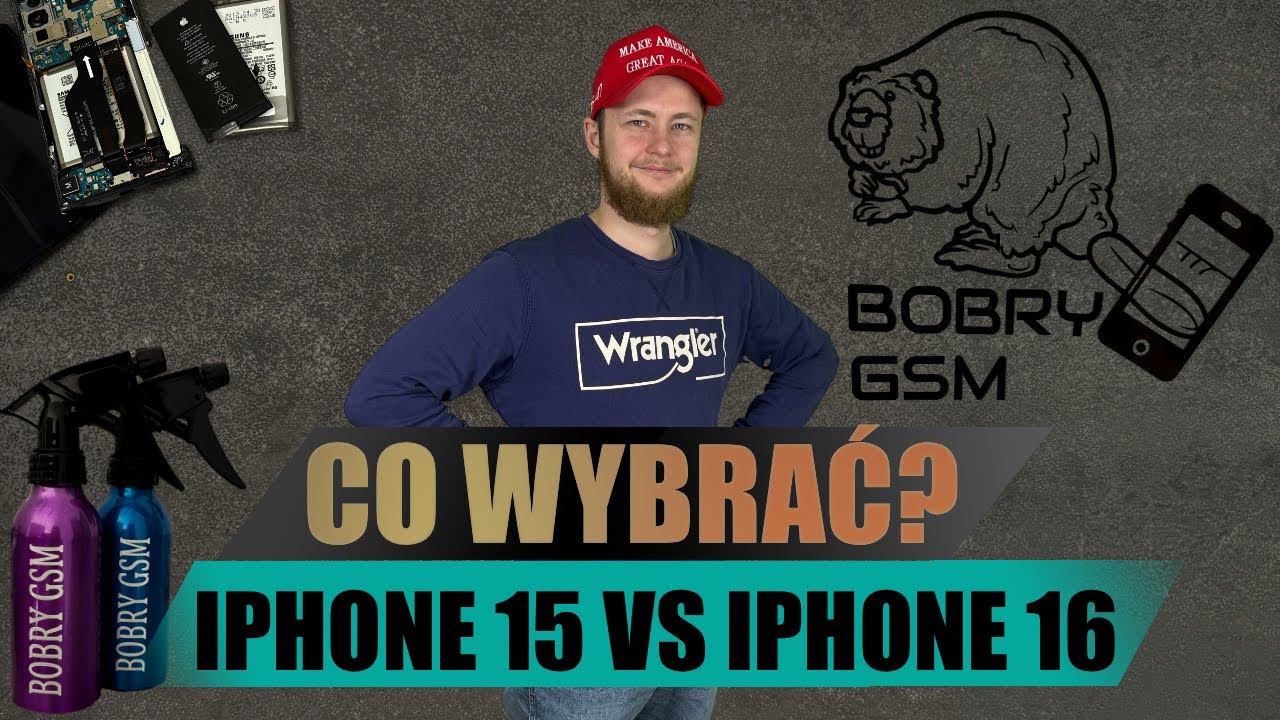 iPhone 15 vs iPhone 16 - kt&oacute;ry warto kupić? Specyfikacja, r&oacute;żnice i om&oacute;wienie. Serwisant radzi!