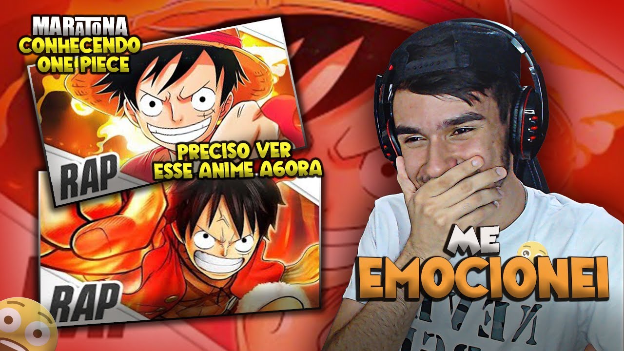 (2 em 1) REACT - Rap do Luffy - Pt. 1 e 2 (One Piece) | Basara