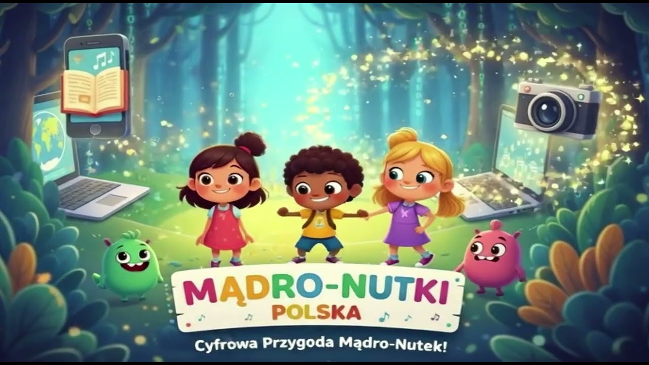 Cyfrowy Świat 📱 Piosenka dla dzieci o bezpieczeństwie w sieci | Mądro-Nutki