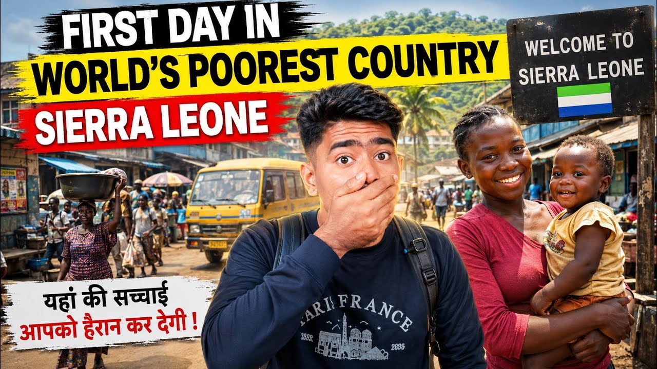 My SHOCKING 😱First Day in Sierra Leone 🇸🇱 (World's Poorest Country 🥹)