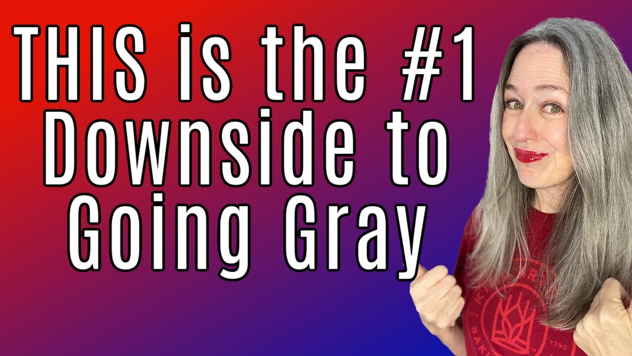 The #1 Downside to Going Gray From Dyed Hair