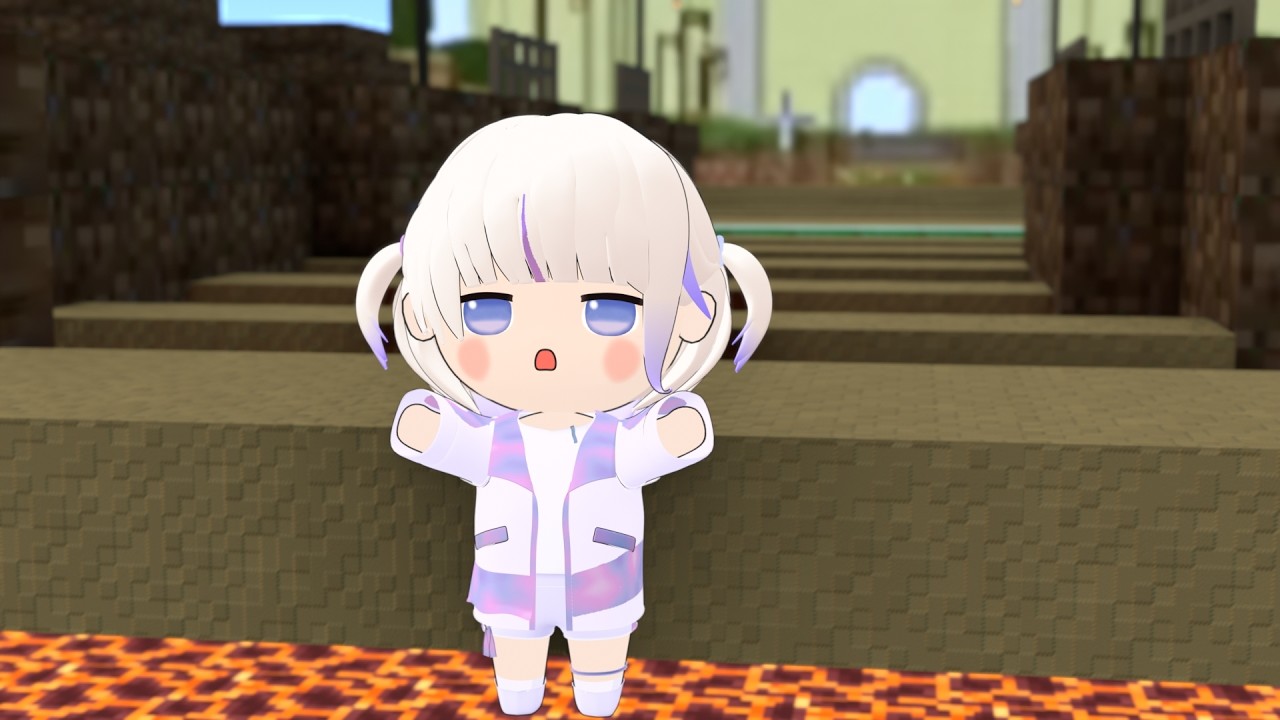 アスレチックで絶望するせっかち番長【轟はじめ/ホロライブ切り抜き】【3Dアニメ】