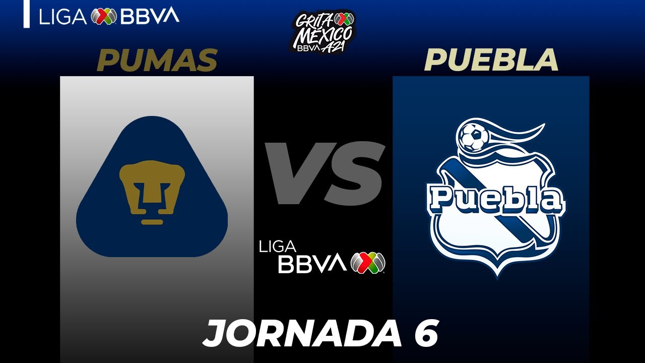 Resumen y Goles | Pumas vs Puebla | LIGA BBVA MX | Grita M&eacute;xico A21 - Jornada 6 |