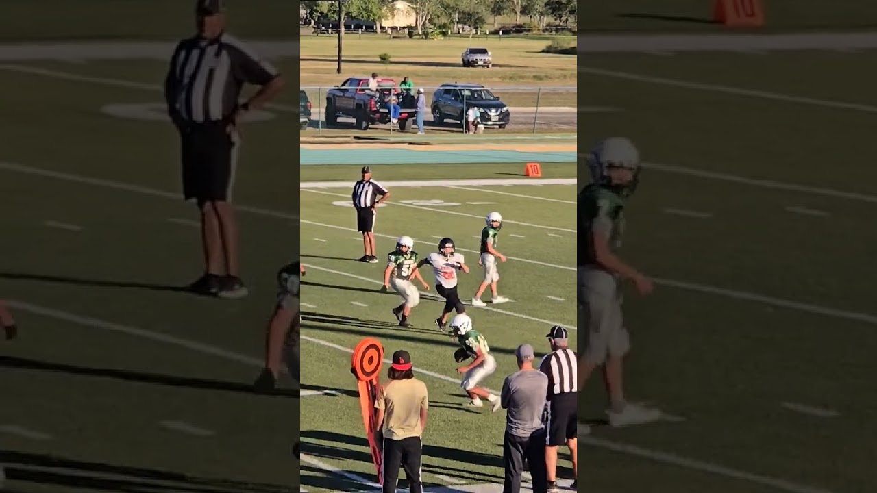 Nice catch and run. JUKE MOVE ON POINT