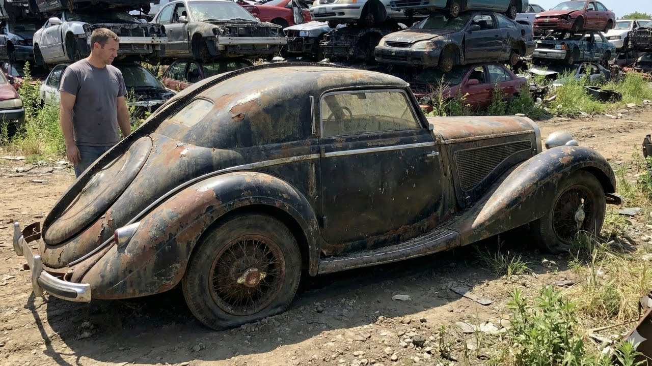We Bought a 1932 Bugatti Atlantic for $1,000… Full Rebuild! | ASMR Car Restoration