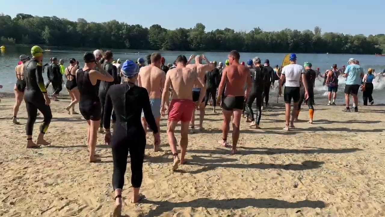 Rein ins Wasser in Brieselang: 1. Triathlon am Nymphensee!