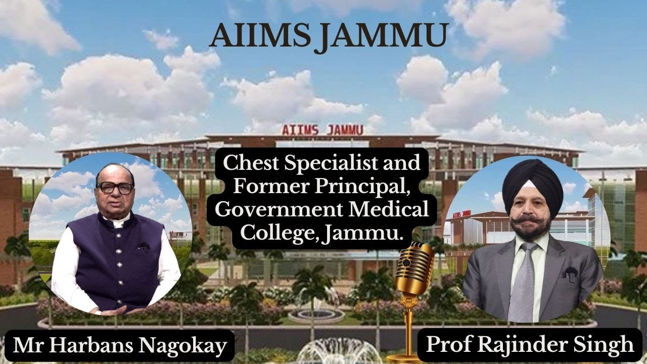 Prof (Dr) Rajinder Singh, Chest Specialist and Former Principal, Government Medical College, Jammu.