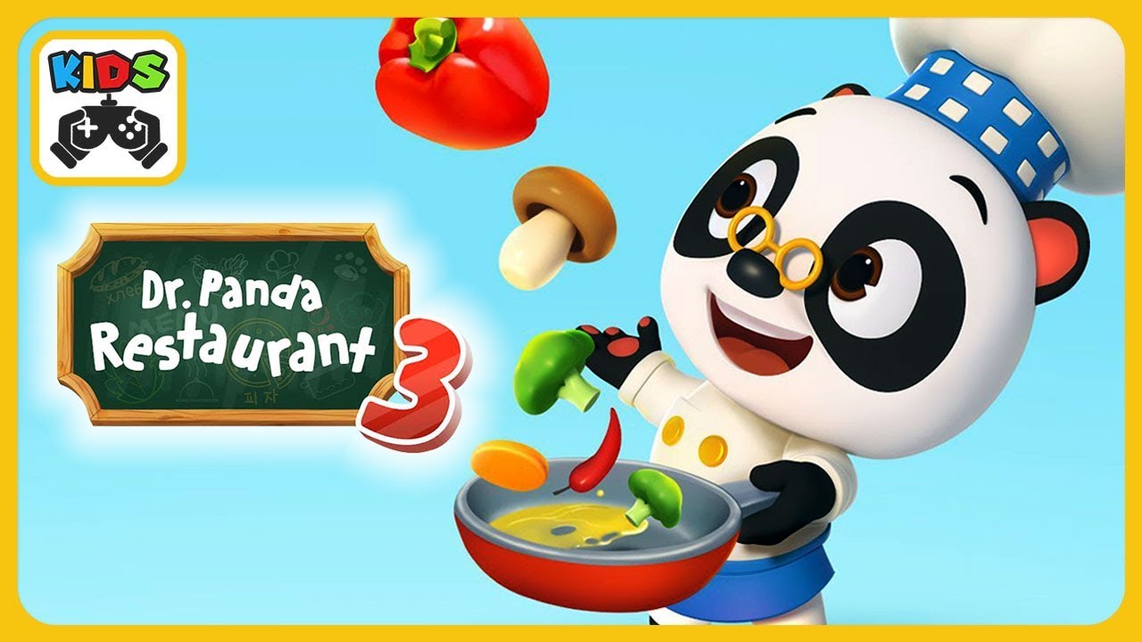 Ресторан 3 Dr. Panda * Готовим блюда с Доктором Пандой в игре для детей на Android и iOS