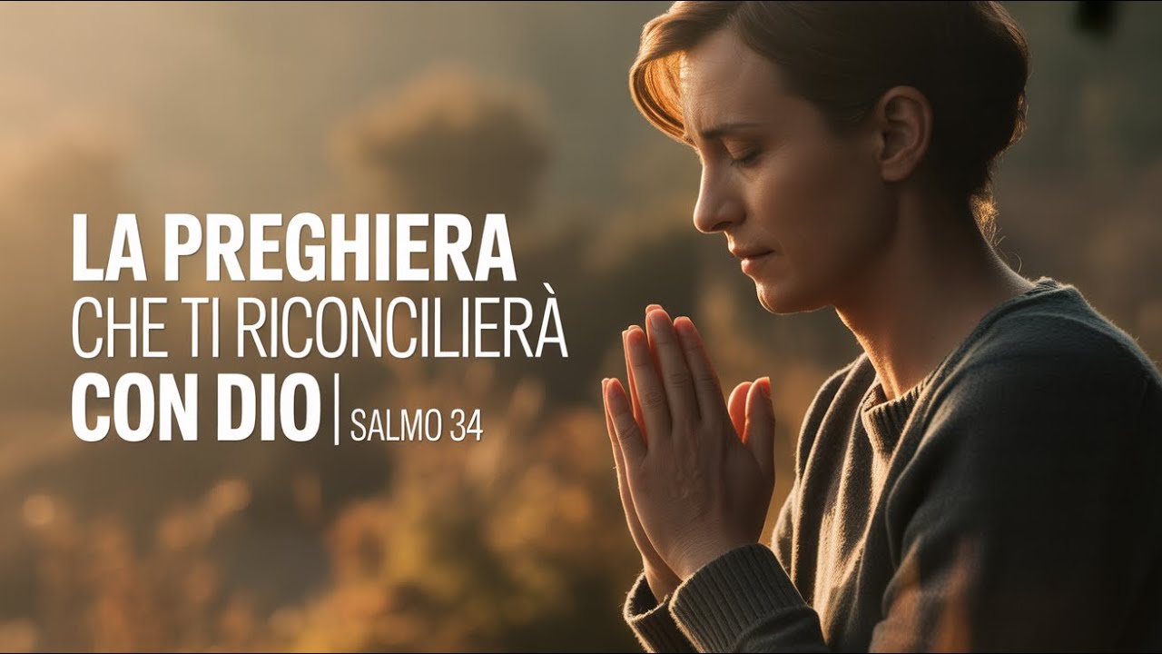 La Preghiera che Ti Riconcilierà con Dio | Salmo 34
