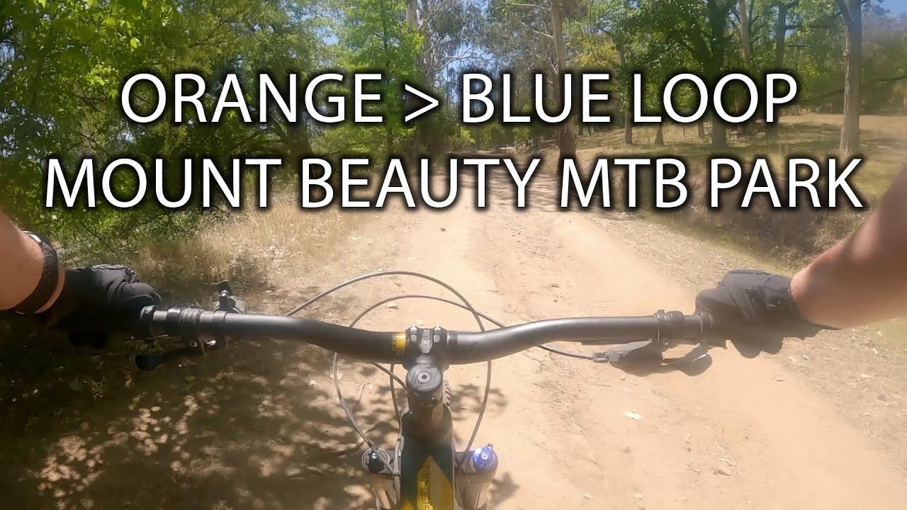 Orange Loopto Blue Loop Trail Hyperlapse, Mount Beauty Big Hill Mountain Bike Park