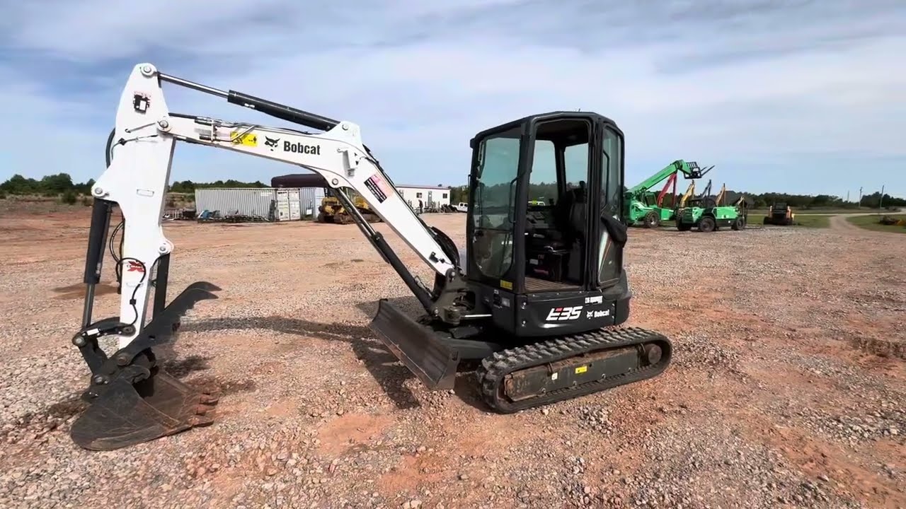 Pattern Control Switch Location On A Bobcat E35 MiniExcavator