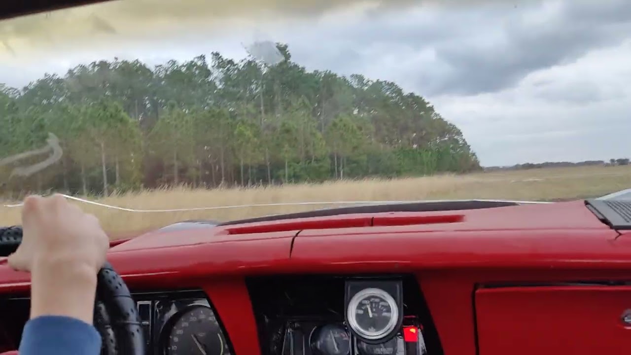 Colin's first lap driving the c3 