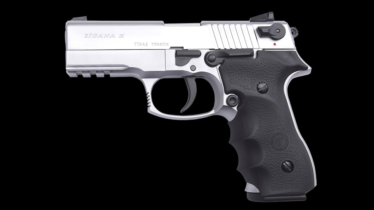 Zigana K 9mm semi auto and fully auto pistol test fire