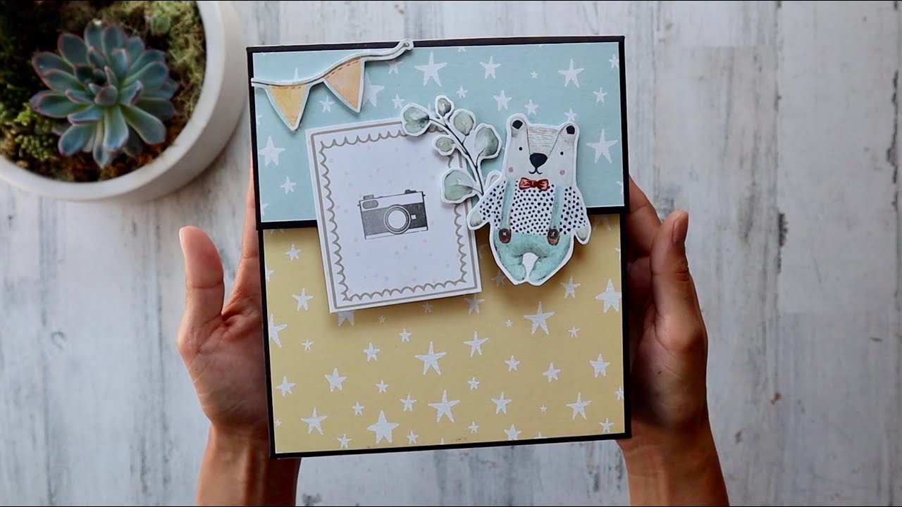 Storage Box Mini Album | Tutorial Trailer | Childhood | Mintay | 2021 Scrapbook