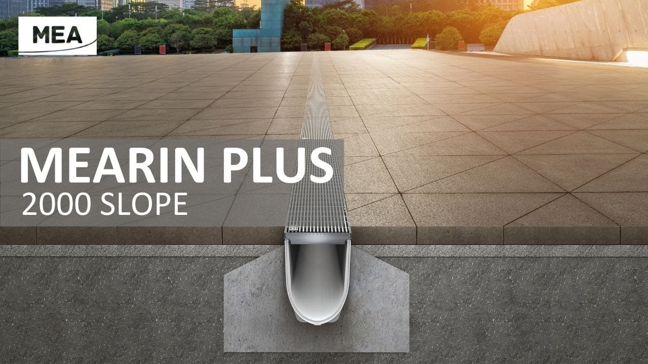 MEARIN PLUS 2000 SLOPE - MIT GEFÄLLE - AVEC PENTE INTEGREE 20 M D 400- E 600