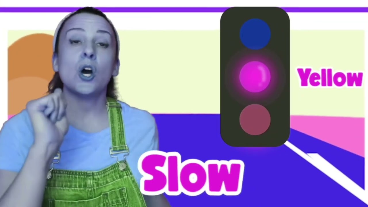 Stop Light Yellow - Miss Rachel Fun Memes 