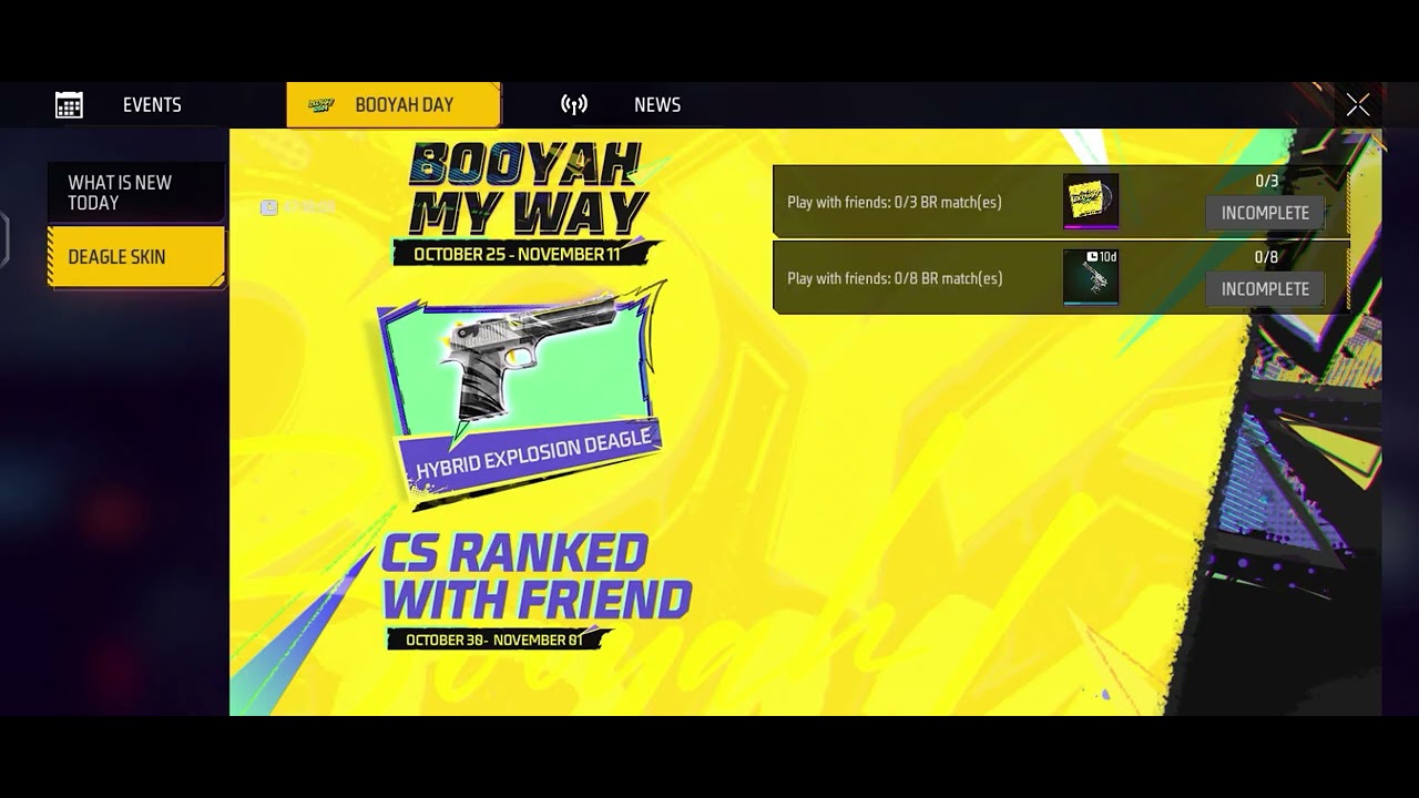 Booyah My Way (event)