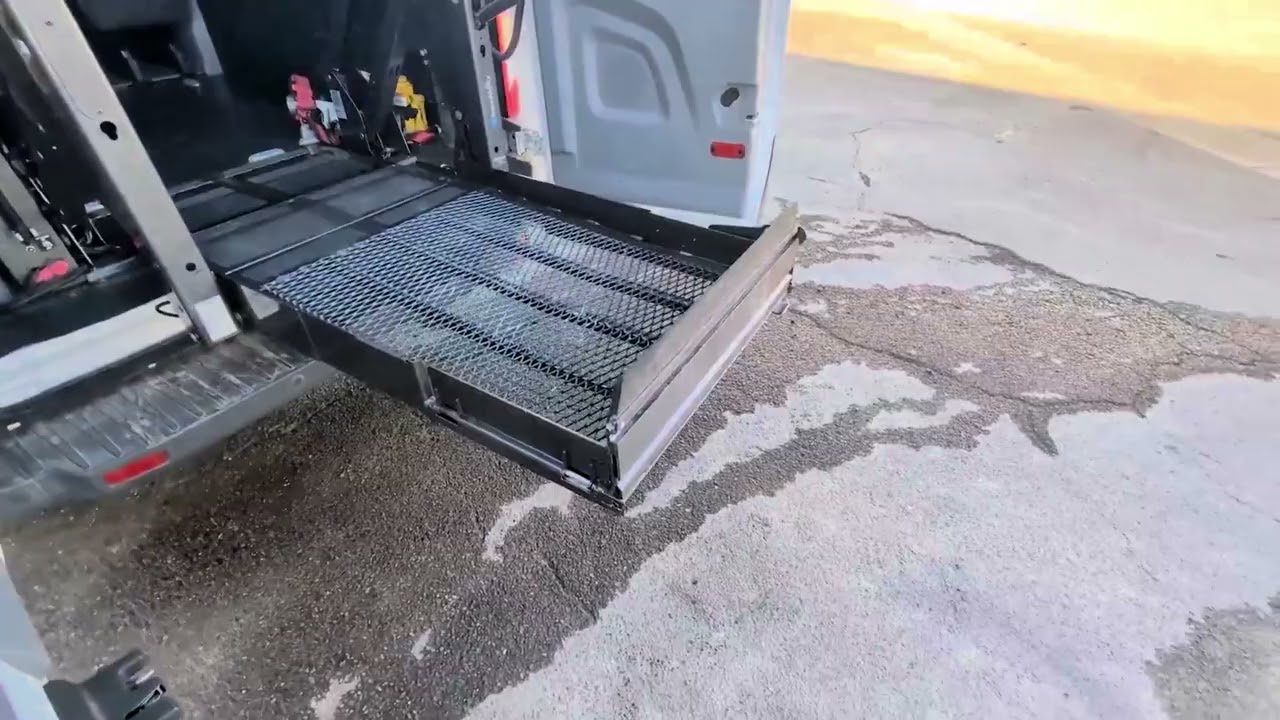 2016 Ford Transit with BraunAbility Wheelchair Accessible Lift