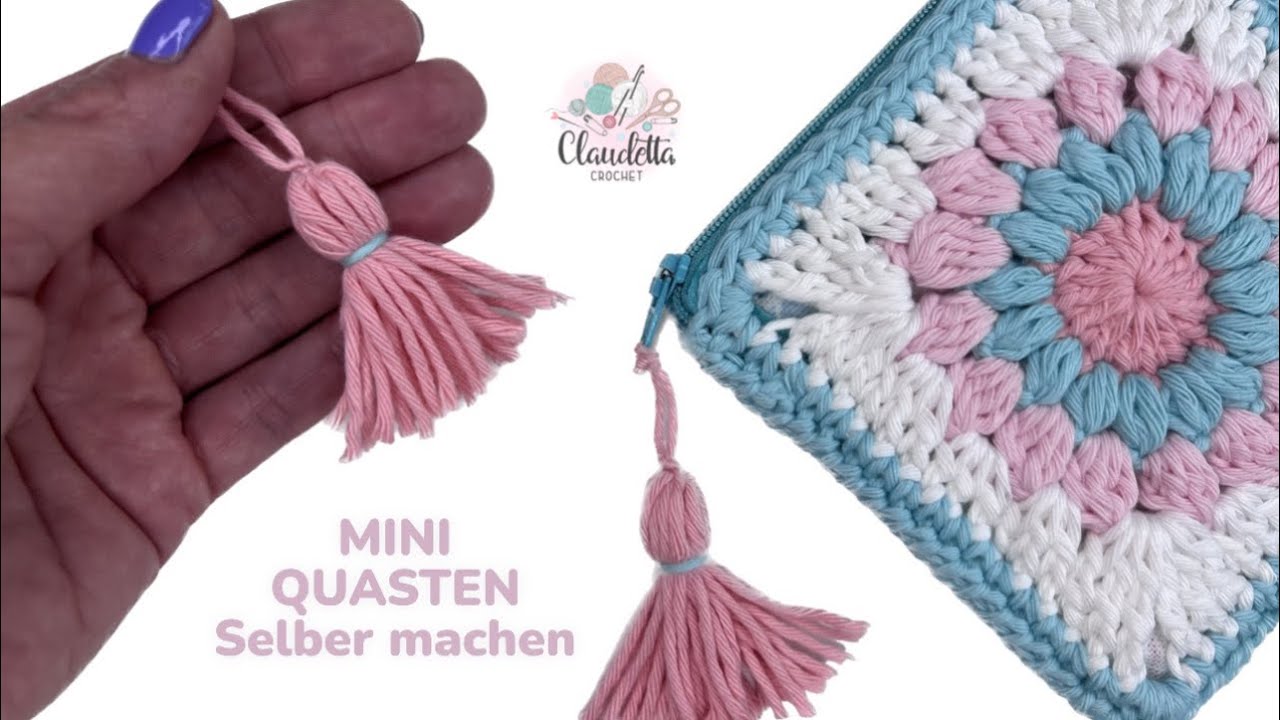 MINI QUASTEN 😍 mit den Fingern selber erstellen !