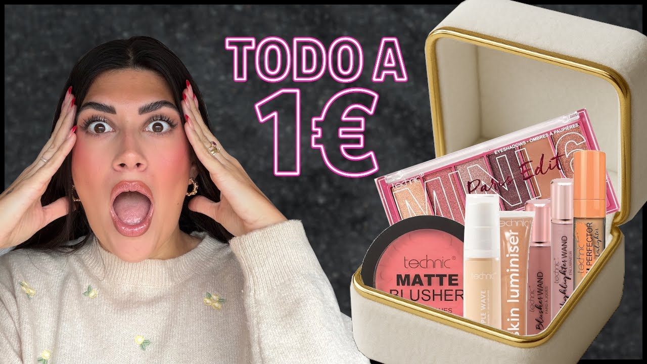 ¿Maquillaje por 1€? Lo pruebo y te cuento la VERDAD