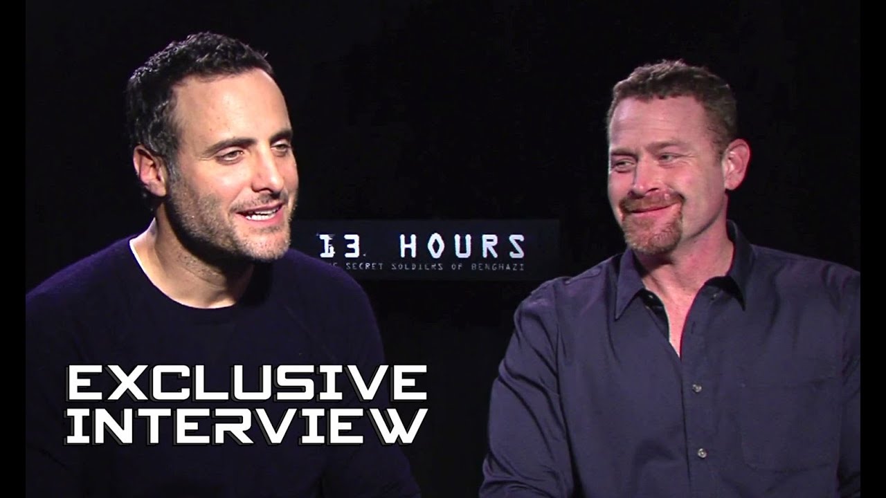 Dominic Fumusa & Max Martini Exclusive Interview - 13 HOURS: THE SECRET SOLDIERS OF BENGHAZI