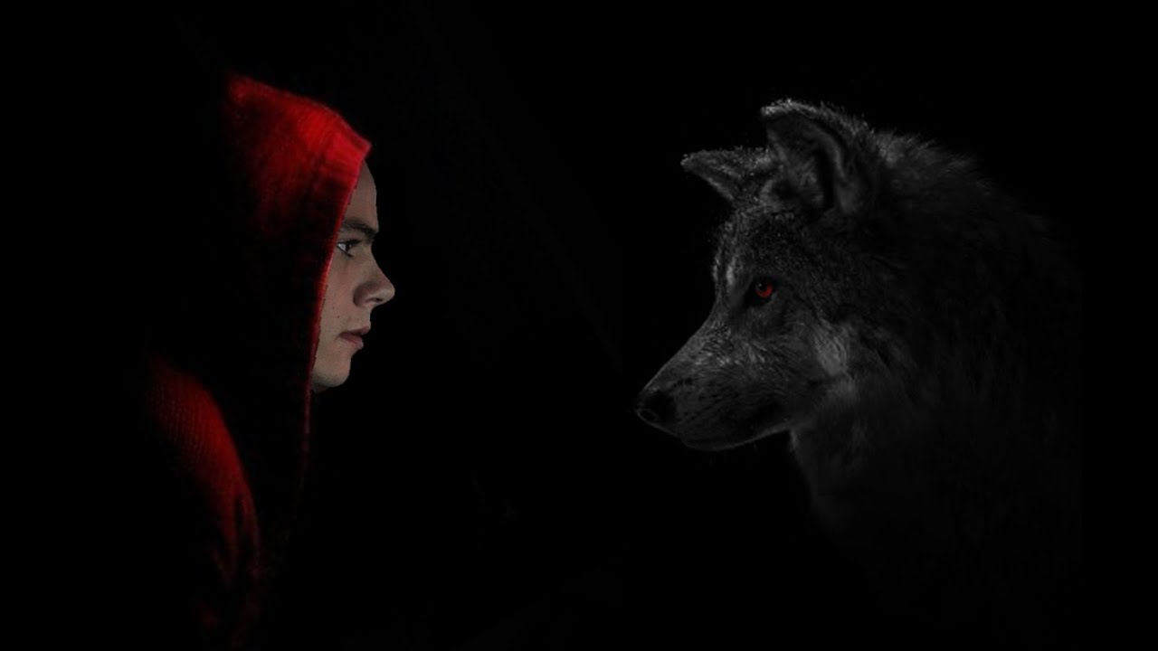Stiles x Derek - Little Red Riding Hood