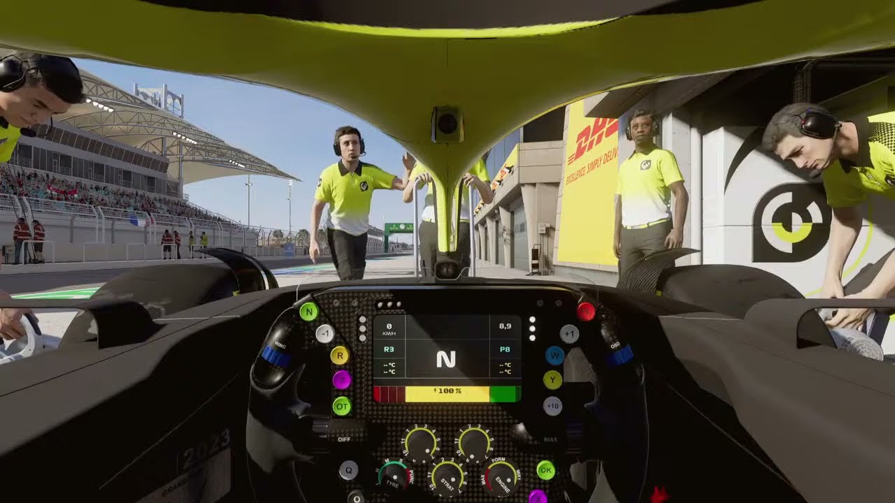 Formel 1.(2023) Hier darf ich etwas schneller fahren.