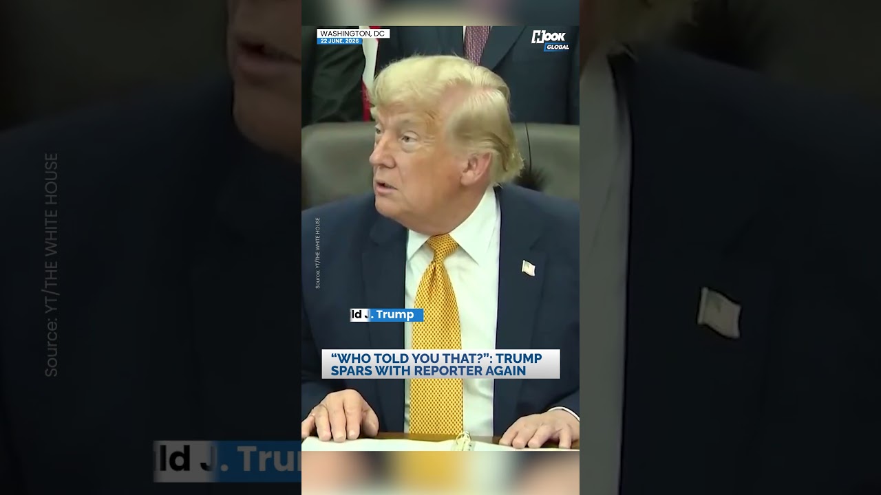 Трамп СЦЕПИЛСЯ с репортером во время напряженного диалога о Нетаньяху