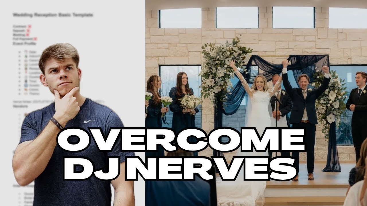 How I Finally Stopped Feeling Nervous as a Wedding DJ (Overcoming DJ Nerves Part 2)