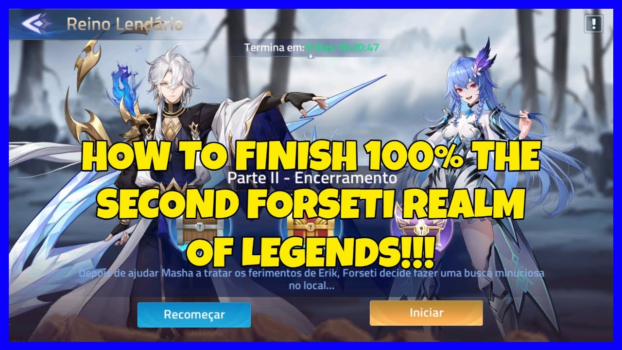 CLOSURE - FORSETI SECOND REALM OF LEGENDS HOW TO FINISH!!! MOBILE LEGENDS ADVENTURE