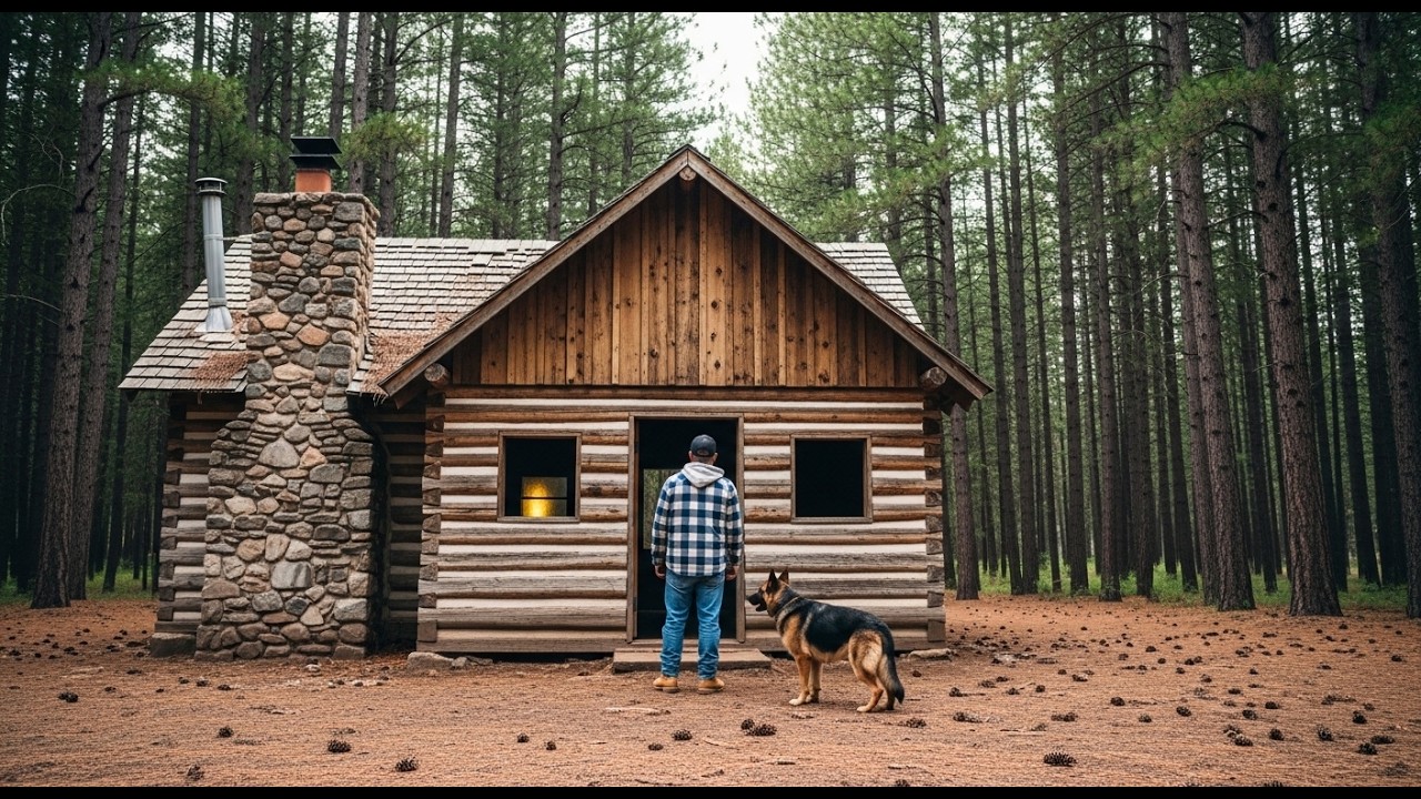 Homeless Veteran Inherited a Forgotten Cabin — His Shepherd Found a $300M Secret