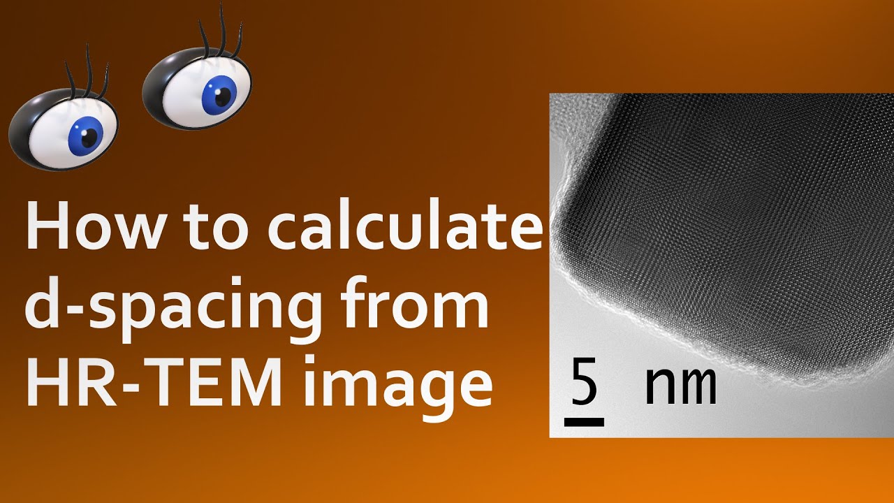 Measuring d-Spacing from HR-TEM Images
