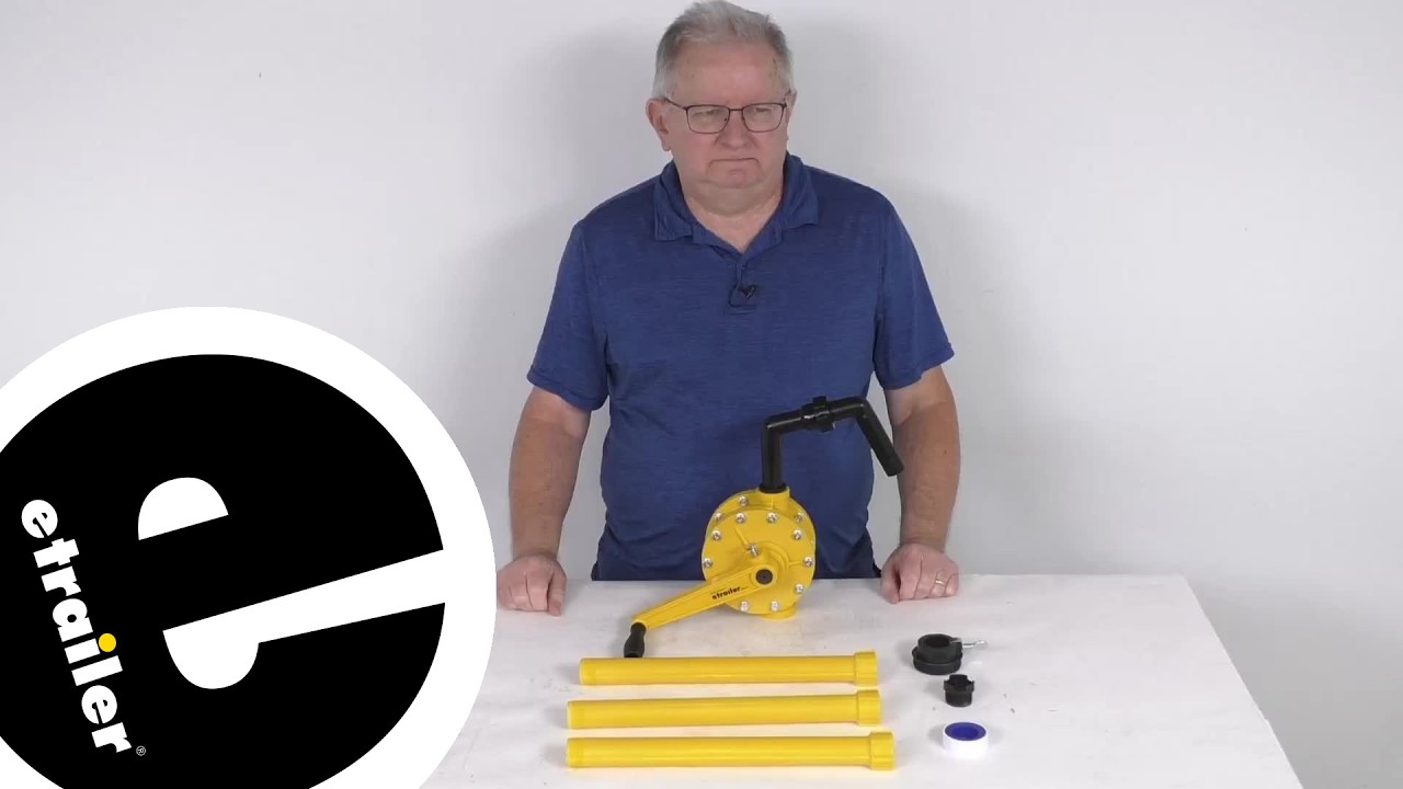 etrailer | Comprehensive Review: TeraPump Rotary Fluid Transfer Pump for 15, 30, and 55 Gallon Drums