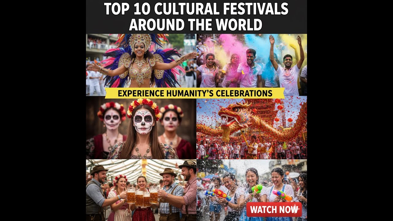 Top 10 CULTURE Festivals You Can't Miss in 2025