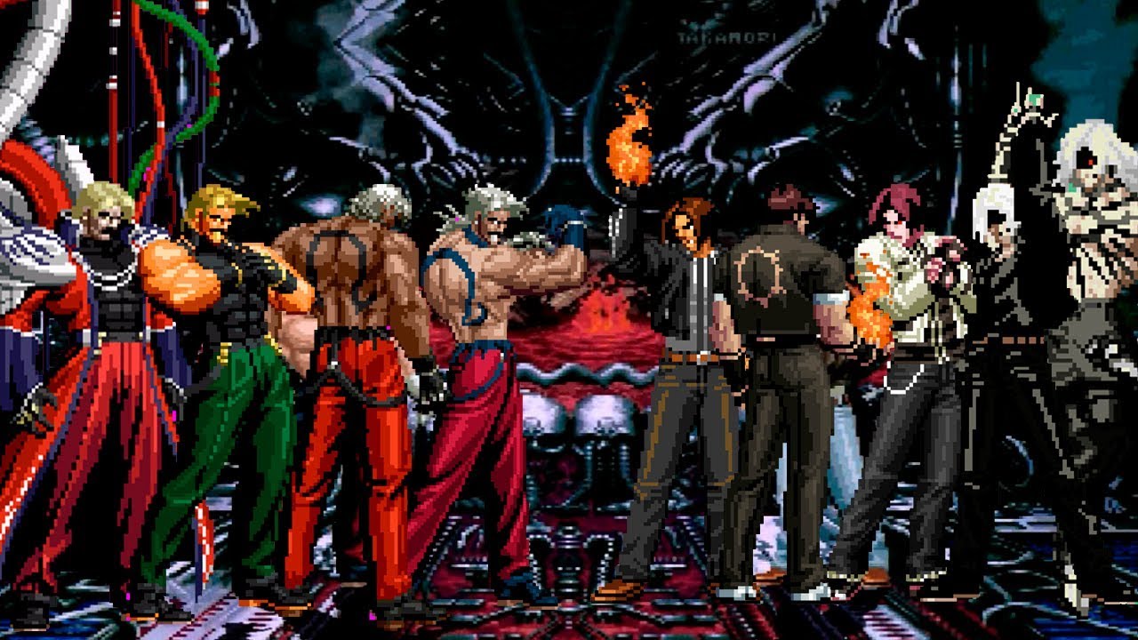 Kof Mugen Omega Rugal Team VS Team Kyo