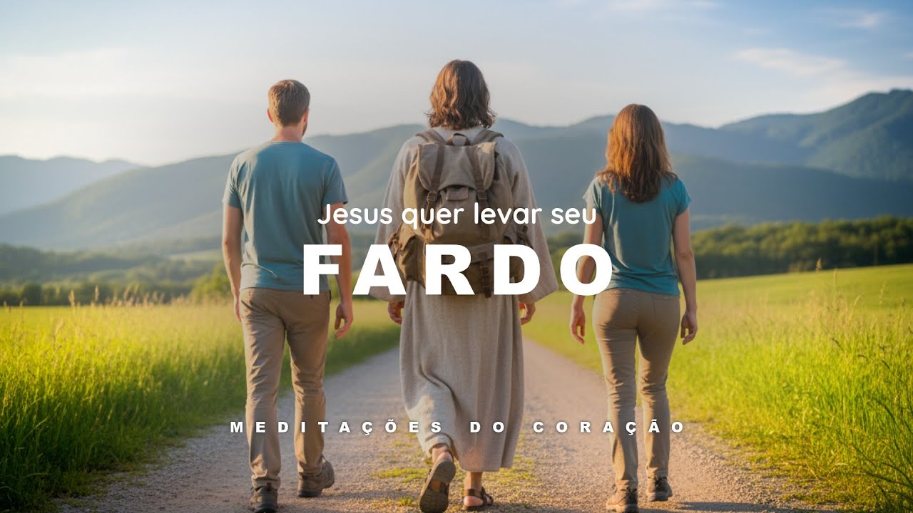 Meditação Cristã Guiada - Jesus Quer Levar Seu Fardo - Para Sobrecarga, Ansiedade e Cansaço