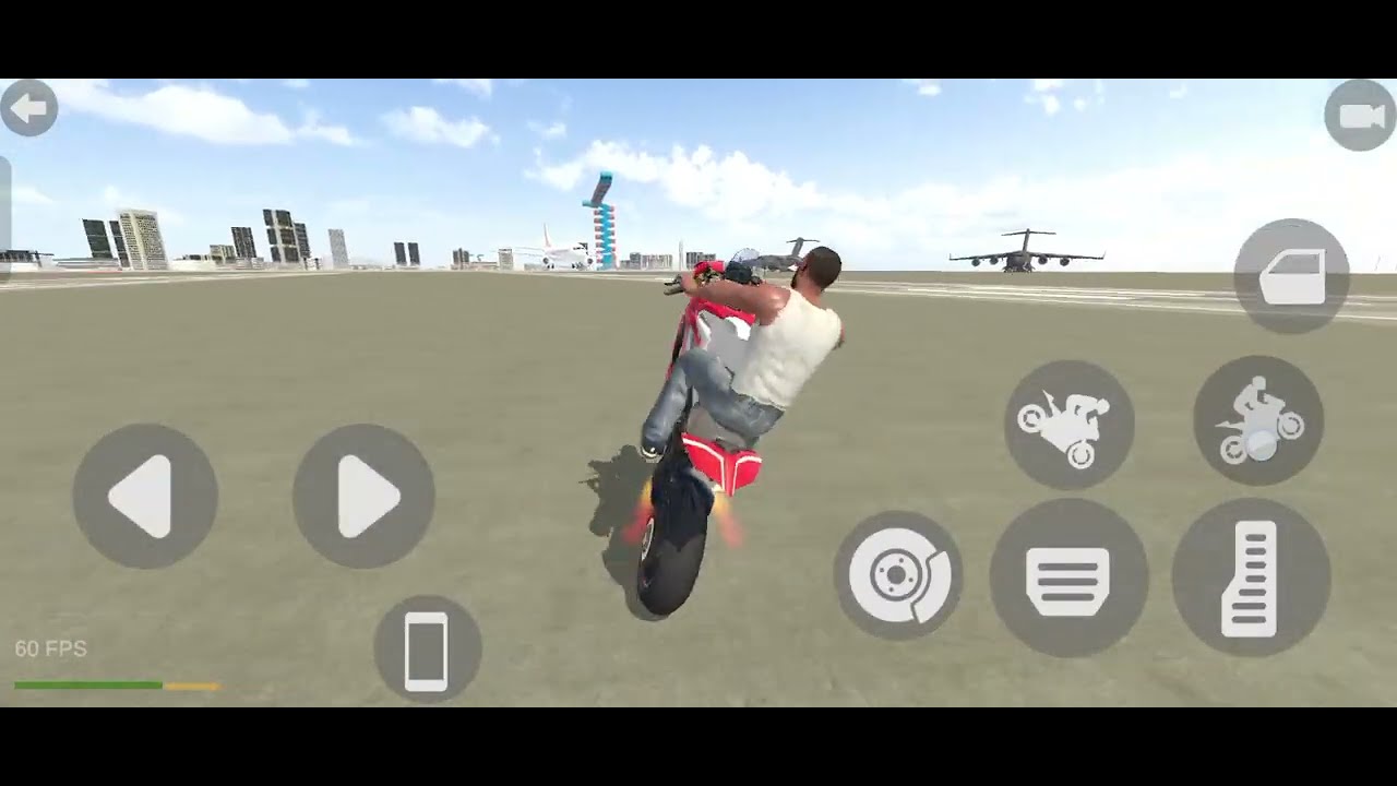 Franklin Impossible Bike Stunt 🏍️😱 | Military Base Gameplay!