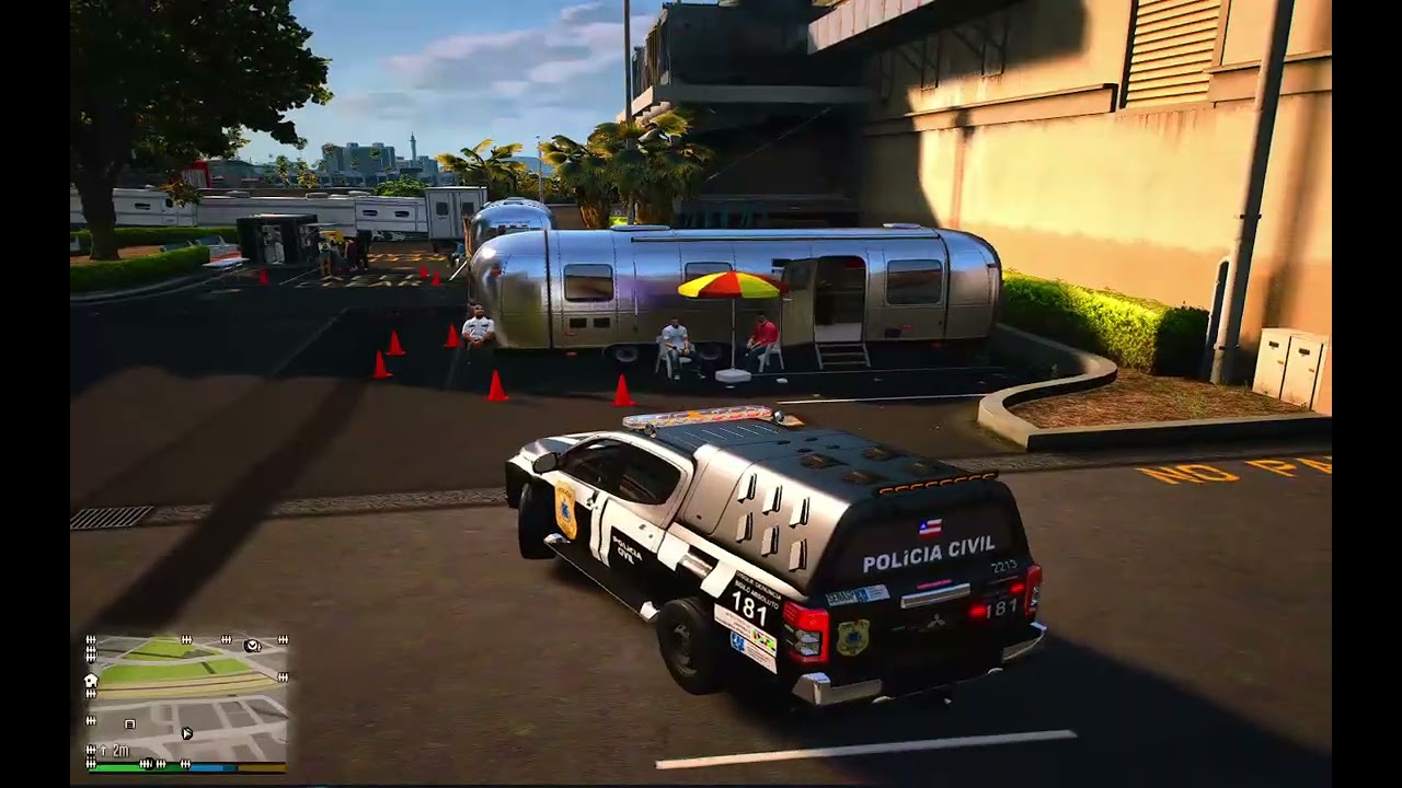 GTA V LSPD CRIMINOSOS ATIRARAM NA VIATURA DA CIVIL+COMFRONTO NO MEIO DA RUA+MANDADOS DE PRISÃO