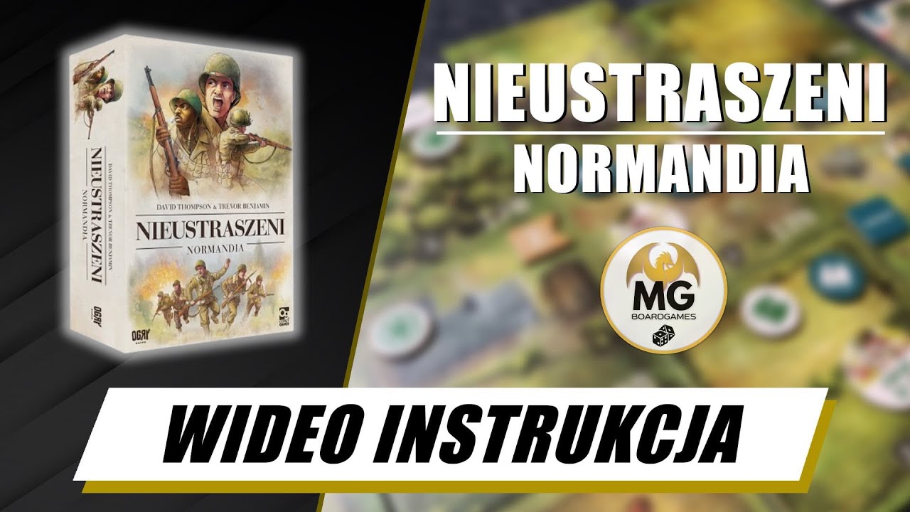 NIEUSTRASZENI: NORMANDIA - Wideo instrukcja | Jak grać | Zasady