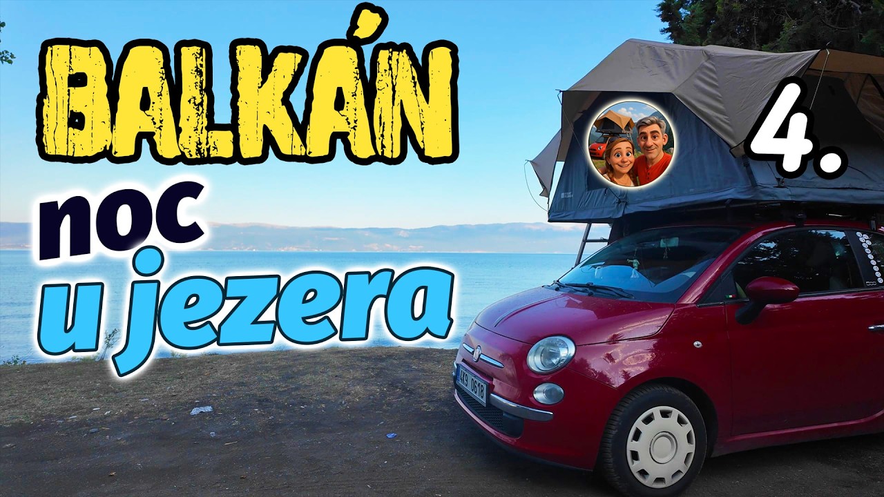 #4 Это озеро стало приятным сюрпризом 🇲🇰 🚗 | Миникемпер Fiat 500